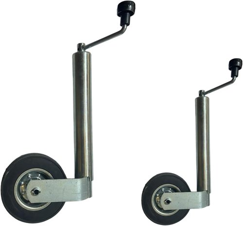 JRS 900lbs Trailer Jack - Adjustable 17.5" Lift Travel for Boat, RV, and Utility Towing