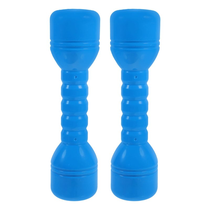 TOYANDONA Kids Dumbbells Set of 2 Lightweight Plastic Hand Weights for Toddlers Exercise Fitness Gym Equipment Strength Training 7.48 Inch