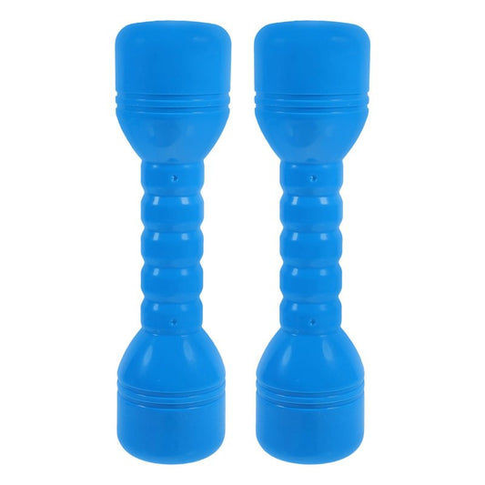 TOYANDONA Kids Dumbbells Set of 2 Lightweight Plastic Hand Weights for Toddlers Exercise Fitness Gym Equipment Strength Training 7.48 Inch