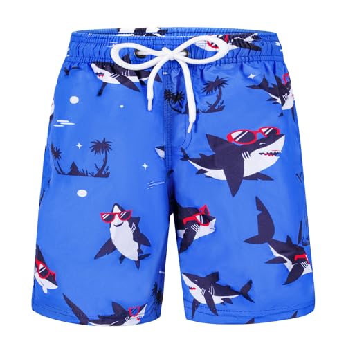 Boys Swim Trunks Toddler Board Shorts for Kids Boy (3-14 Years)