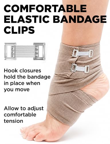 Elastic Bandage Clips - Durable, Lightweight, 30 Pack