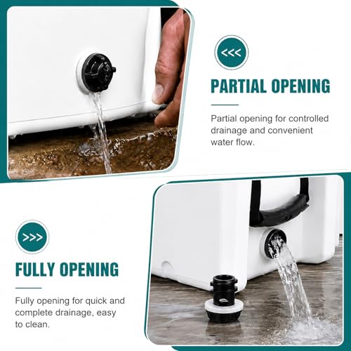 Leak-Proof Cooler Drain Plug Replacement for YETI & RTIC Models