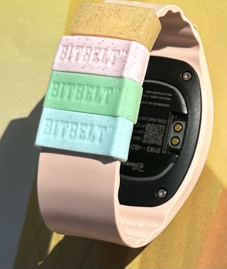 Clear Glow in the Dark Bands - 6 Pack for Magicband+ & Fitbit