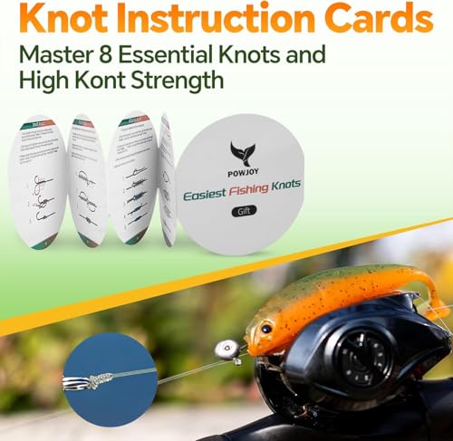 Monofilament Fishing Line with Knot Guide - Clear, 15LB 220Yards