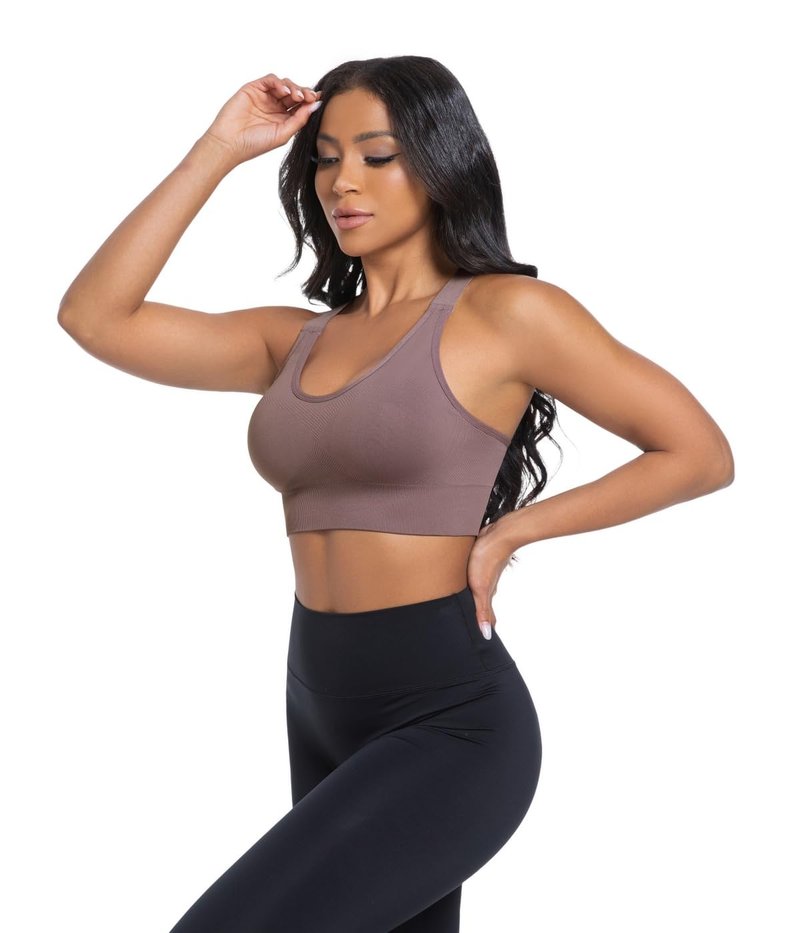 Sports Bras for Women 3 Pack,High Support Racerback Sports Bra Adjustable Straps,High Impact Padded Workout Bras for Yoga Running Athletic Gym Fitness,Black Purple Green Sports Bra Pack