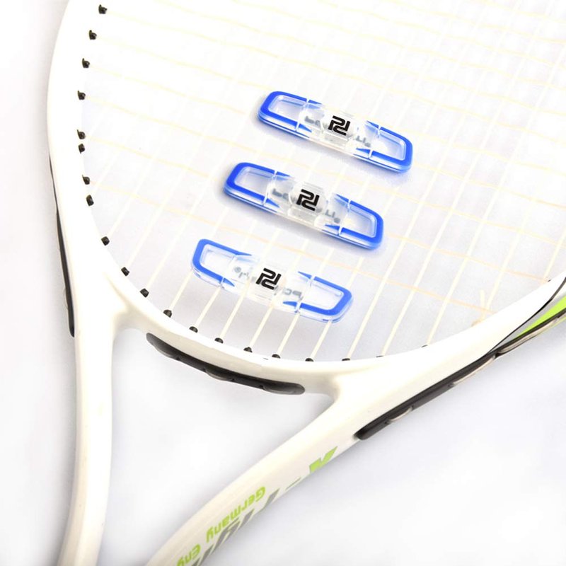 powerti Tennis Vibration Dampener-Set of 3-Shock Absorber for Tennis Strings,Premium-Durable & Long-Lasting(CA)