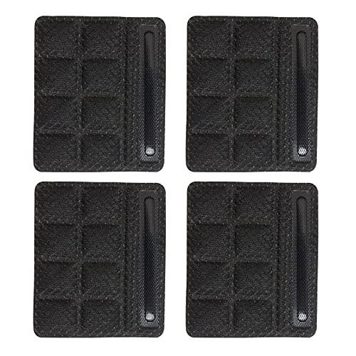 Universal Helmet Chin Pad Replacement - Foam Sponge Cushion 4PCS Black