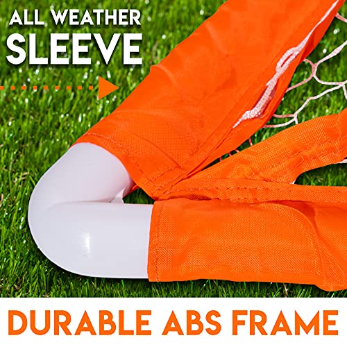 Youth Lacrosse Goal - 38" Quick Assembly with Durable Net