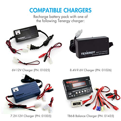 8.4V NiMH Flat Battery Pack - 1600mAh with Mini Tamiya Connector