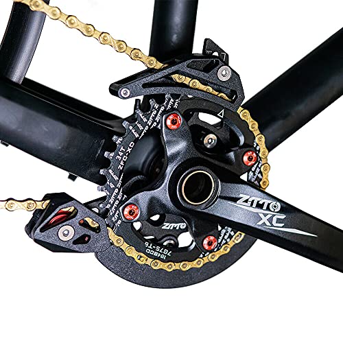 TEAMWILL Lightweight Aluminum Mountain Bike Chain Guide 32T-38T Protector System