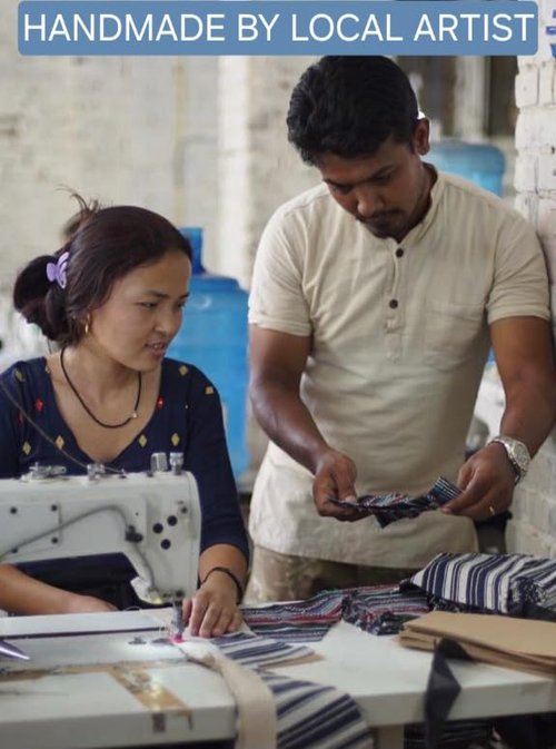 Natural Hemp Backpack, Handmade & Eco-friendly, Unique Design Nepalese Backpack for Every Occasion.