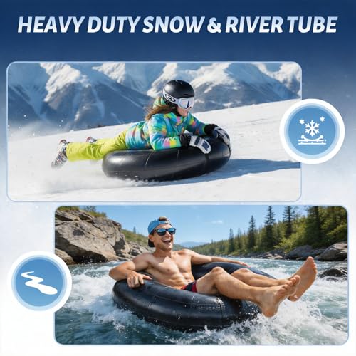 44-Inch Inflatable River Tube for Floating - 2 Pack