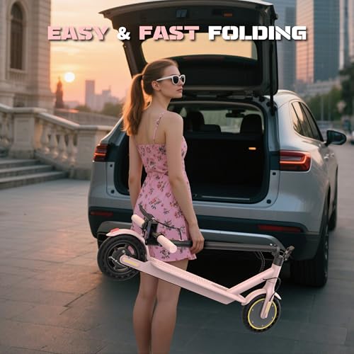 Foldable Electric Scooter 350W Motor, 19 MPH, 15 Mile Range