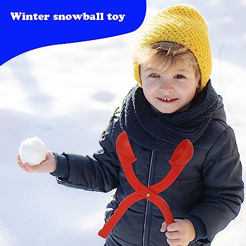 Happy Snowball Maker - Blue 3 Pack | Durable Plastic Design