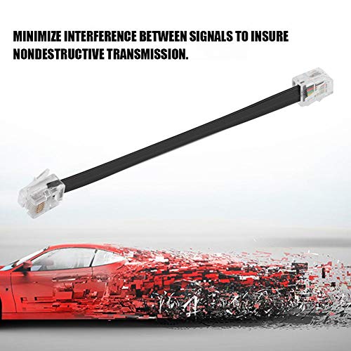 6-Pin Short Panel Extension Cable for FT-7800 FT-8800 Walkie Talkies
