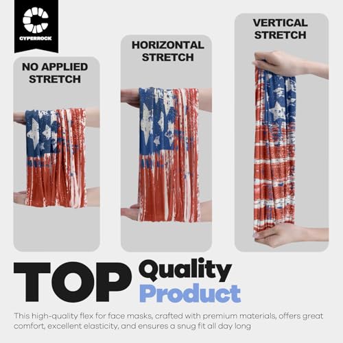 UV Protection Neck Gaiter - Breathable Sports Face Mask - Brazil Flag
