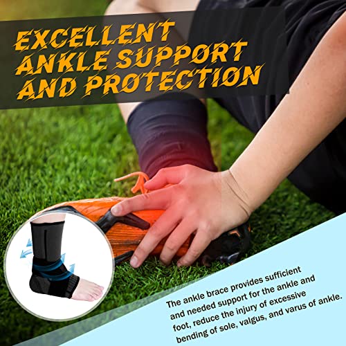 Kids Ankle Brace Compression Support - Black, X-Small