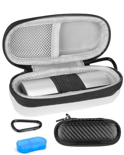 Kardia Mobile EKG Heart Monitor Case - Black, Hard EVA Travel Box