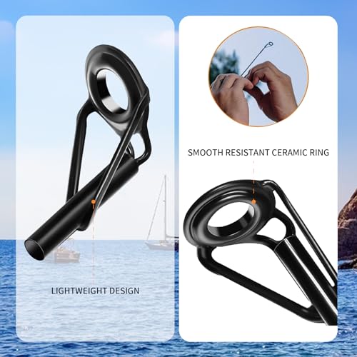 Fishing Rod Tip Repair Kit - 10pcs Complete Accessories