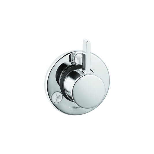 hansgrohe Ecostat Modern 1-Handle Diverter Valve Trim Only in Chrome, 04232000