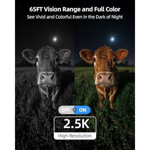 4G LTE Cellular Security Camera, 2.5K Solar Outdoor Cam Wireless Without WiFi Needed, 360¡Æ PTZ Live View Off Grid Camera, AI Motion Detection, Color Night Vision, Local/Cloud Storage