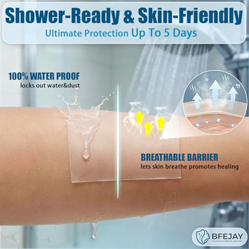Hydrocolloid Bandages for Wound Care - Medical-Grade Roll, 2in x 12ft - Large