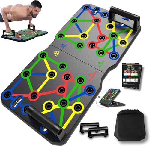 Extra Large Push Up Board - 30-in-2 Portable Workout Set
