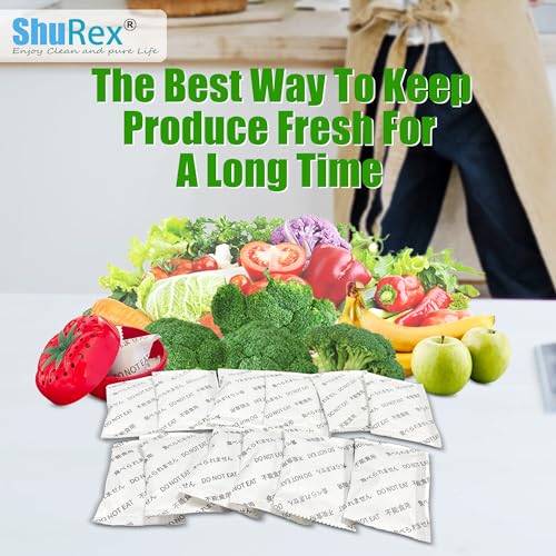 12-Pack Produce Freshness Preserver Set - Vegetable & Fruit Fresh Saver Balls