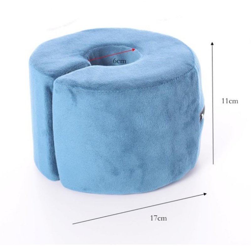TINAYAUE Adult Anti Pressure Ring Foot Elevation Pillows Ankle Heel Protection Cushion Wedge Support Bedridden Patient Elderly for Reducing Pressure