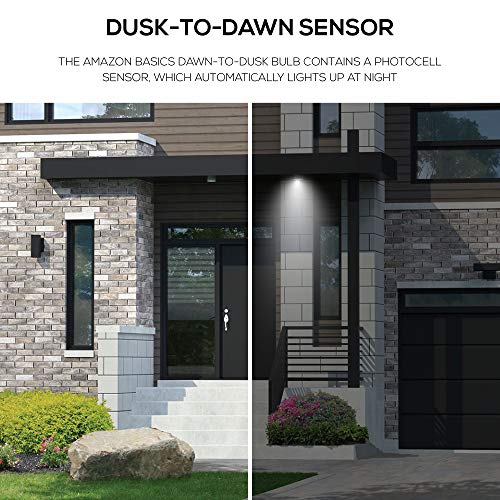 Dusk to Dawn LED Light Bulb - 60W Equivalent Soft White - 2 Pack