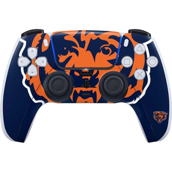 Chicago Bears PS5 Controller Skin - NFL Large Logo Decal