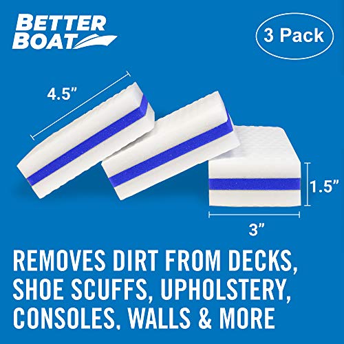 Original Boat Erasers – Heavy-Duty Cleaning Sponge for Scuff Marks