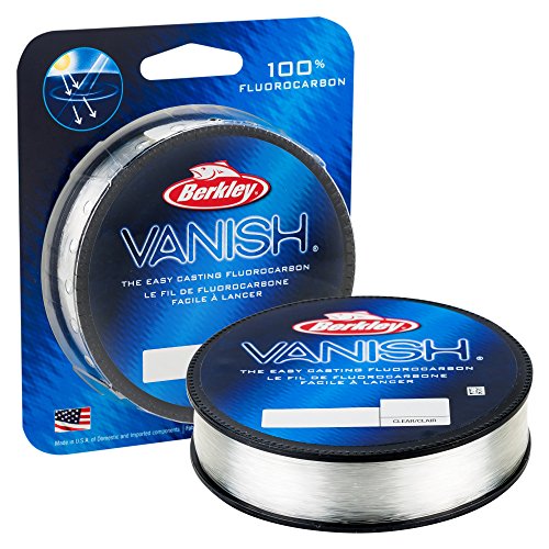 2lb Fluorocarbon Fishing Line Clear 250yd - Vanish Leader Material