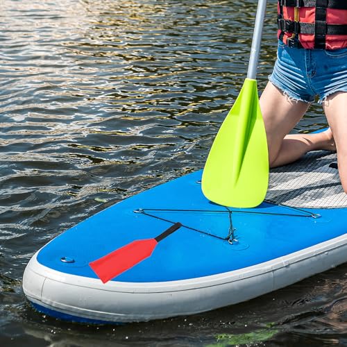 Kayak Safety Travel Flag - 2 Pcs Red Warning Flags Without Reflective Strips