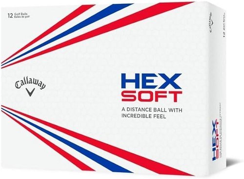 Callaway Hex Soft Golf Balls - Premium Performance | White Color for Enhanced Distance