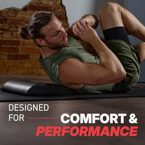 Ab Mat for Core Training - Portable Padded Workout Mat with Support - Pack of 1