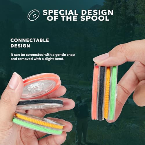 Fly Fishing Tippet Line - 3X, 4X, 5X, 6X/30M Nylon Leader Line