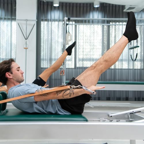 Non-Slip Terry Cotton Yoga Socks for Men - Cushioned Grip for Martial Arts