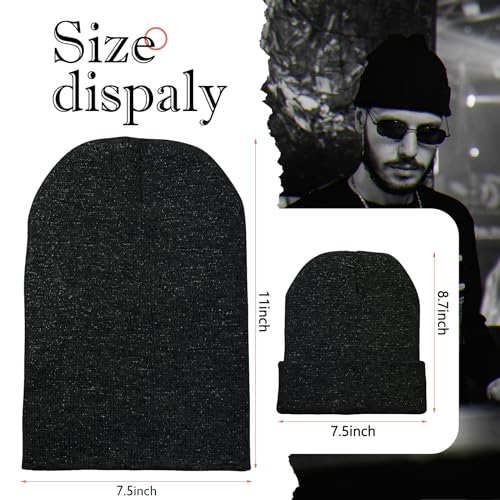 Knit Cuffed Halloween Beanie for Women, Men & Youth - One Size Fluorescein