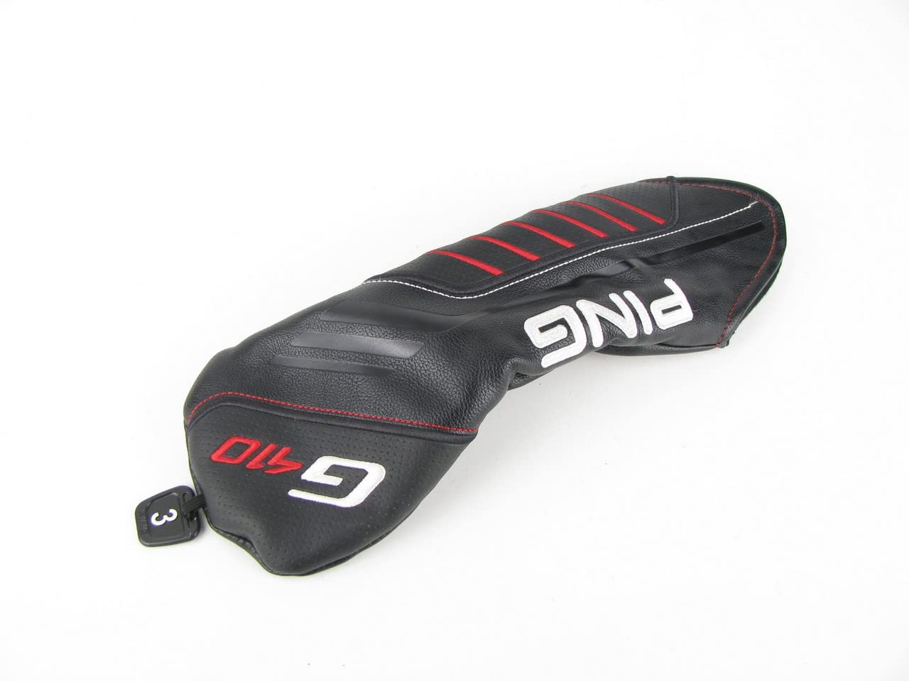 PING G410 3 Wood Fairway Headcover Black and Red with Tag