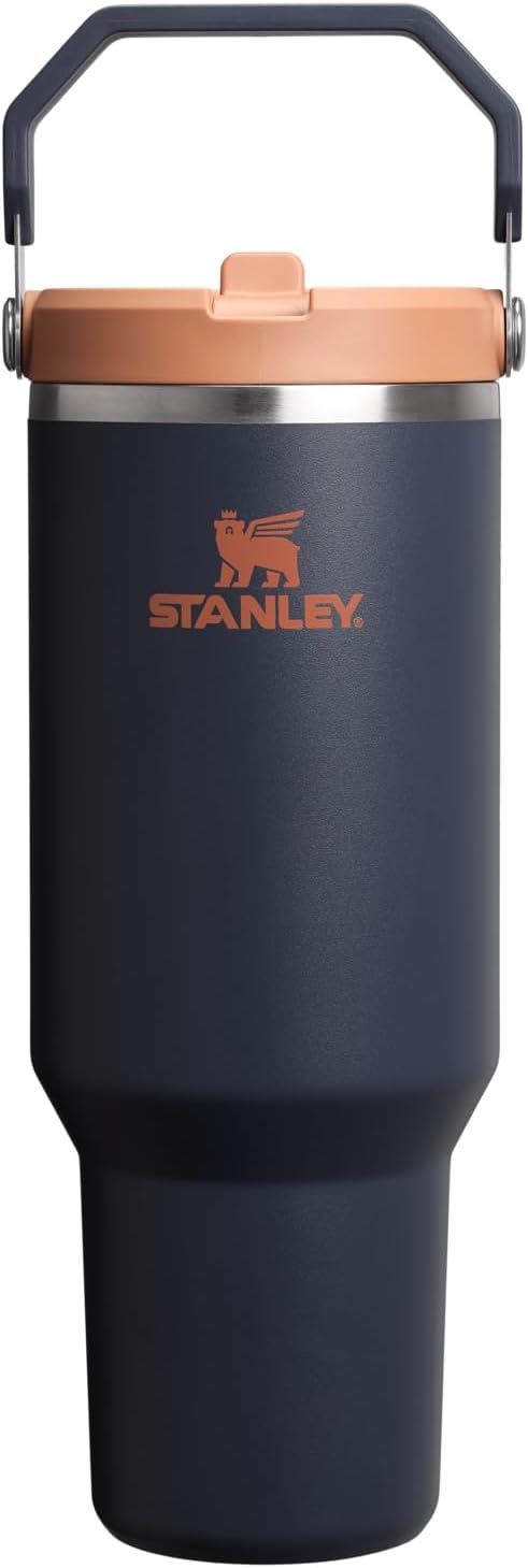 STANLEY IceFlow 2.0 Tumbler - 40 oz Insulated Stainless Steel Water Bottle with Flip Straw & Handle | Twilight