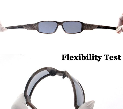 MOTELAN Polarized Camouflage Sunglasses for Men's Fishing Hunting Boating Sun Glasses Blue
