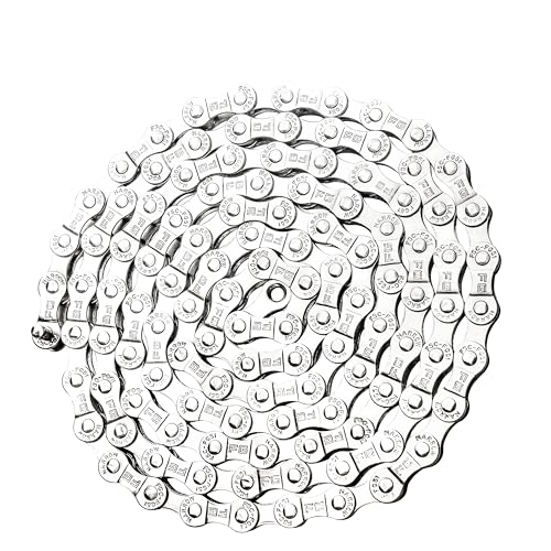 6/7/8 Speed Bike Chain - 1/2 x 3/32 Inch, Alloy Steel