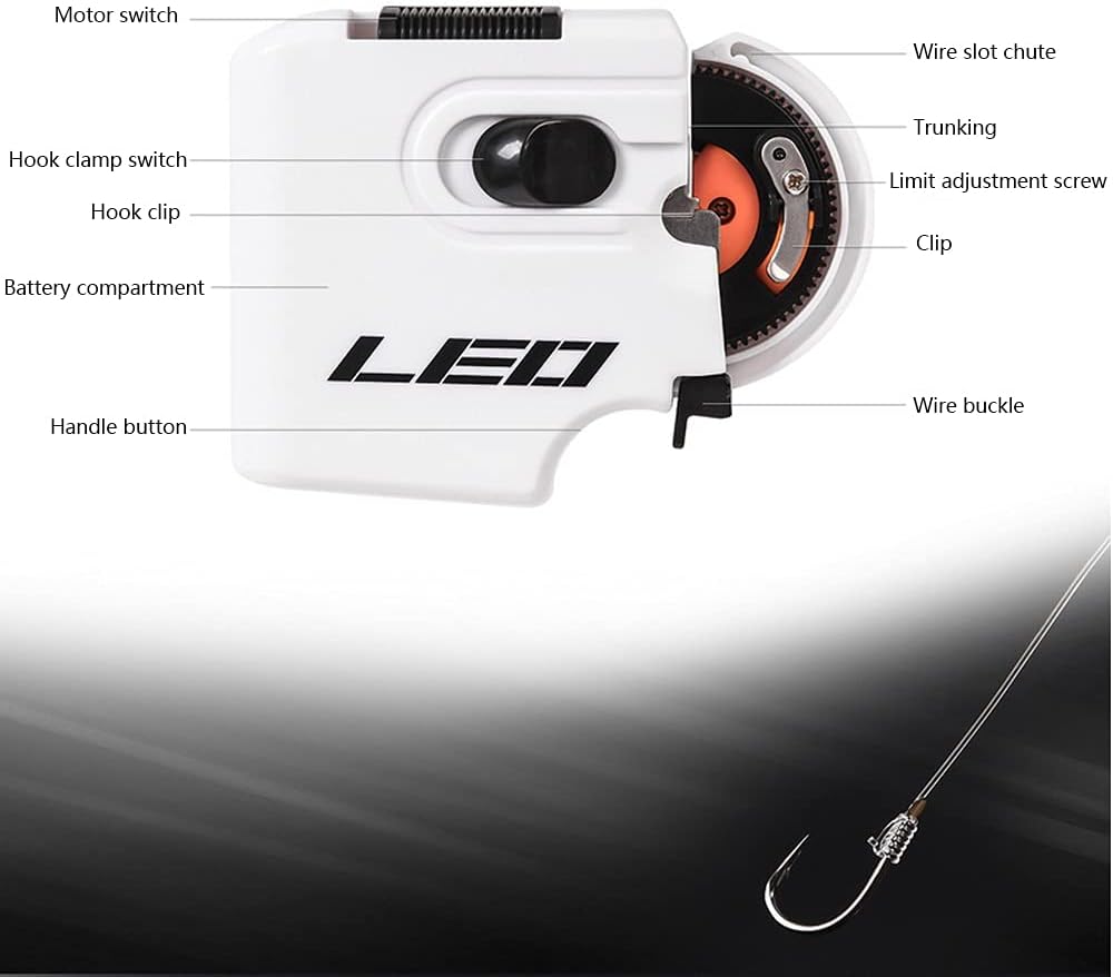OriGlam Fishing Knot Tying Tool - Quick & Easy Hook Tying for Saltwater & Freshwater Fishing