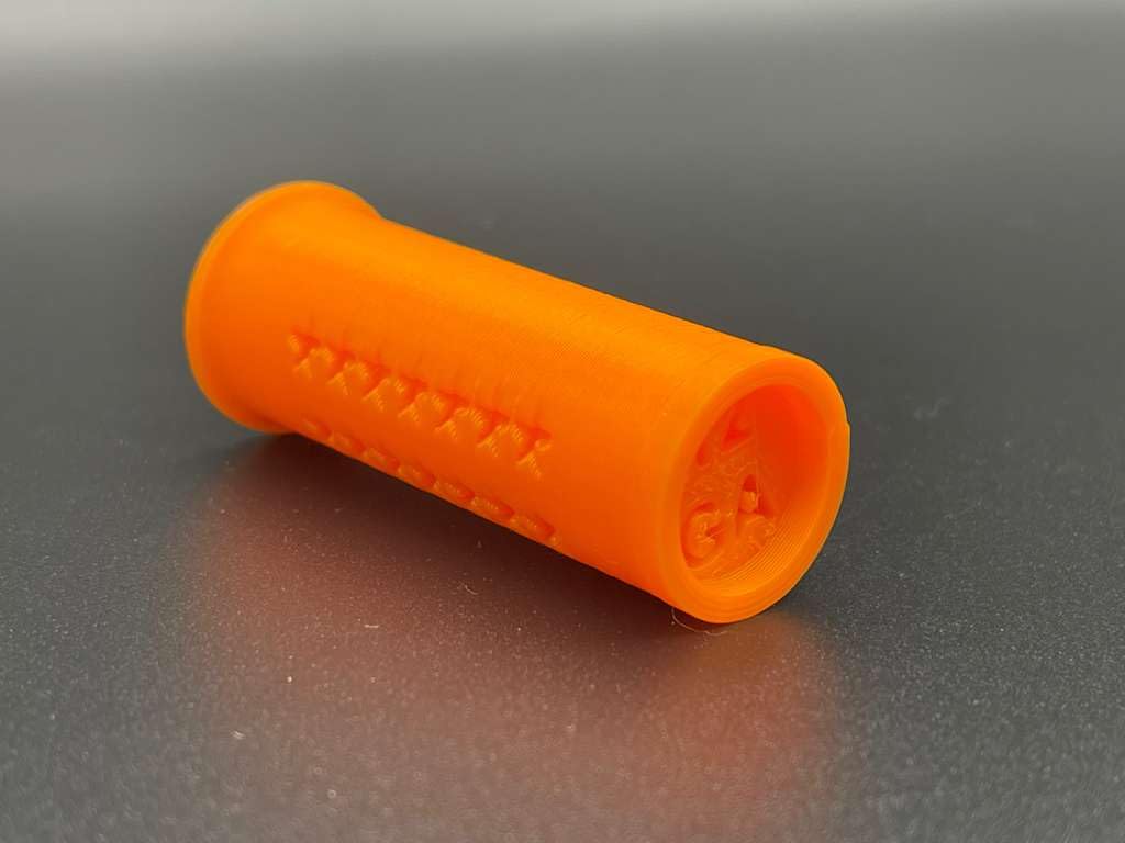 TechStudio3D 12-Gauge Dummy Rounds – Durable & Reusable Snap Caps for Safe Dry Practice (Orange – 5 Pack)