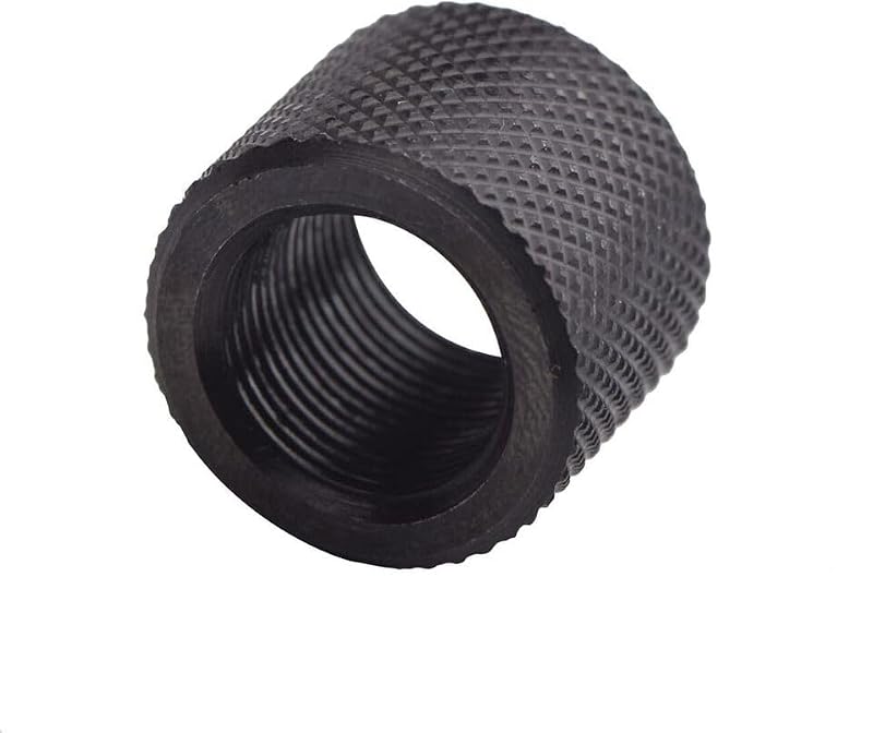 Aluminum Thread Protector 5/8''-24 TPI for Machinery, Durable Black Finish