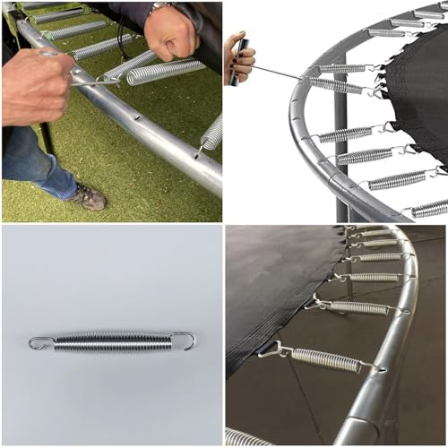 Stainless Steel Trampoline Springs Replacement - 5.5 Inch, 6 Pack