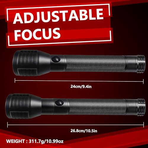 Heavy-Duty LED D Battery Flashlight (2-D)