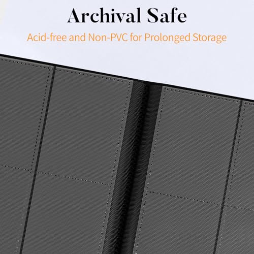 Heavy Duty Trading Card Binder - 9 Pocket Card Album for 360 Cards
