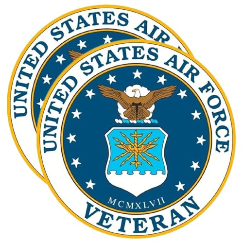 United States Air Force Veteran Vinyl Decal Sticker - 4 Inches